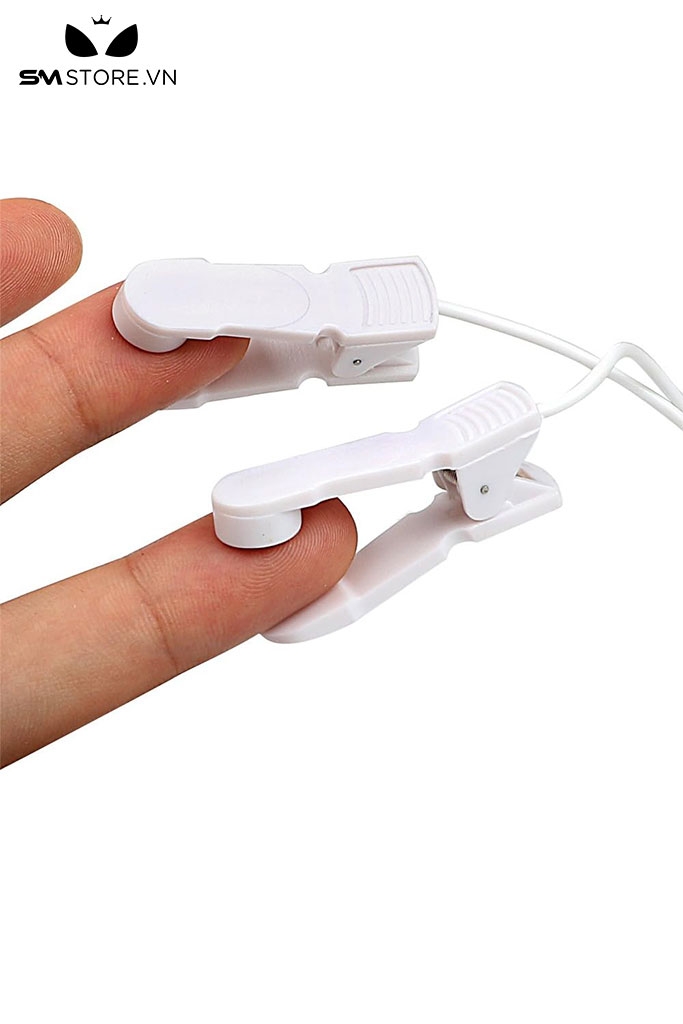 SMT416 - Kẹp kích điện với 1 dây cắm nối liền 2 kẹp dài 3.8cm