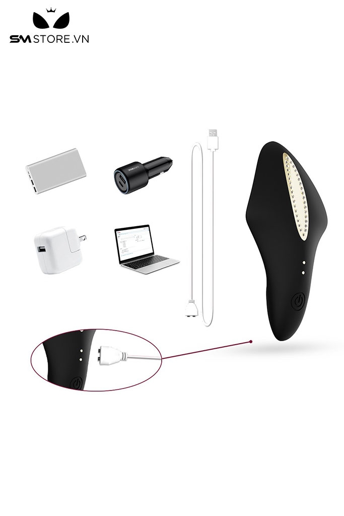 SMT1251 - Máy mát xa âm vật điều khiển từ xa có 10 tần số rung