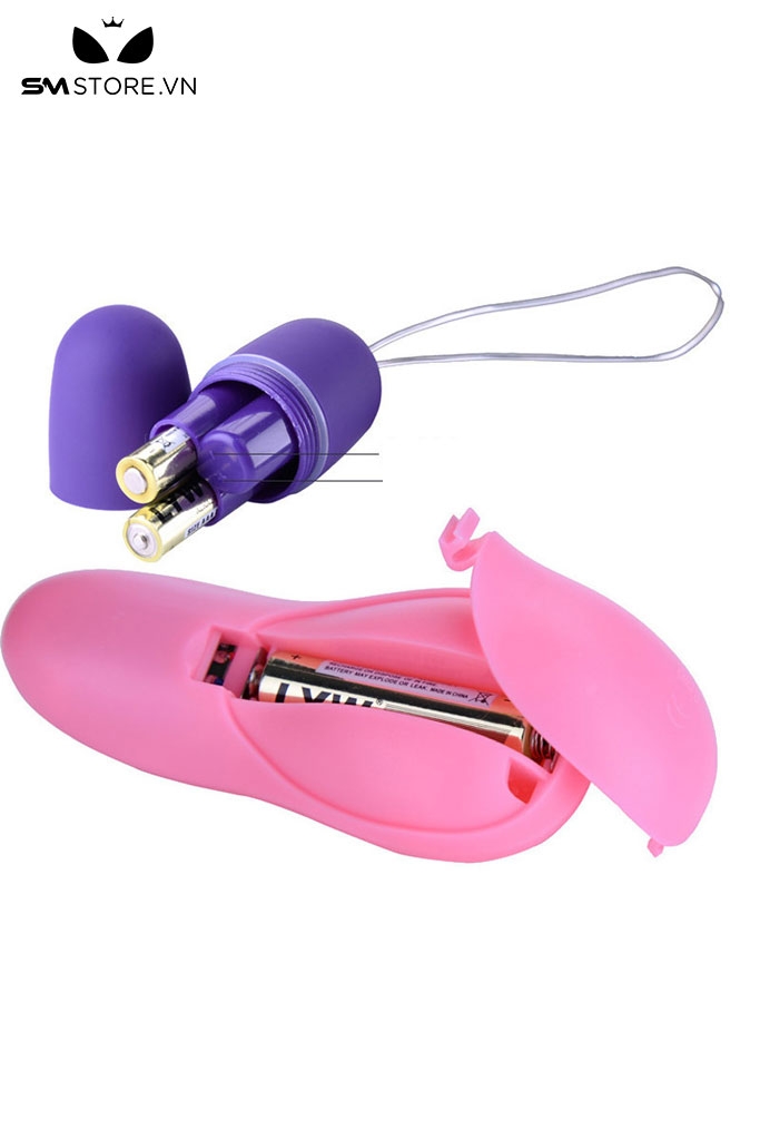 SMT2557 - Trứng rung mini silicon điều khiển từ xa dài 7.5cm