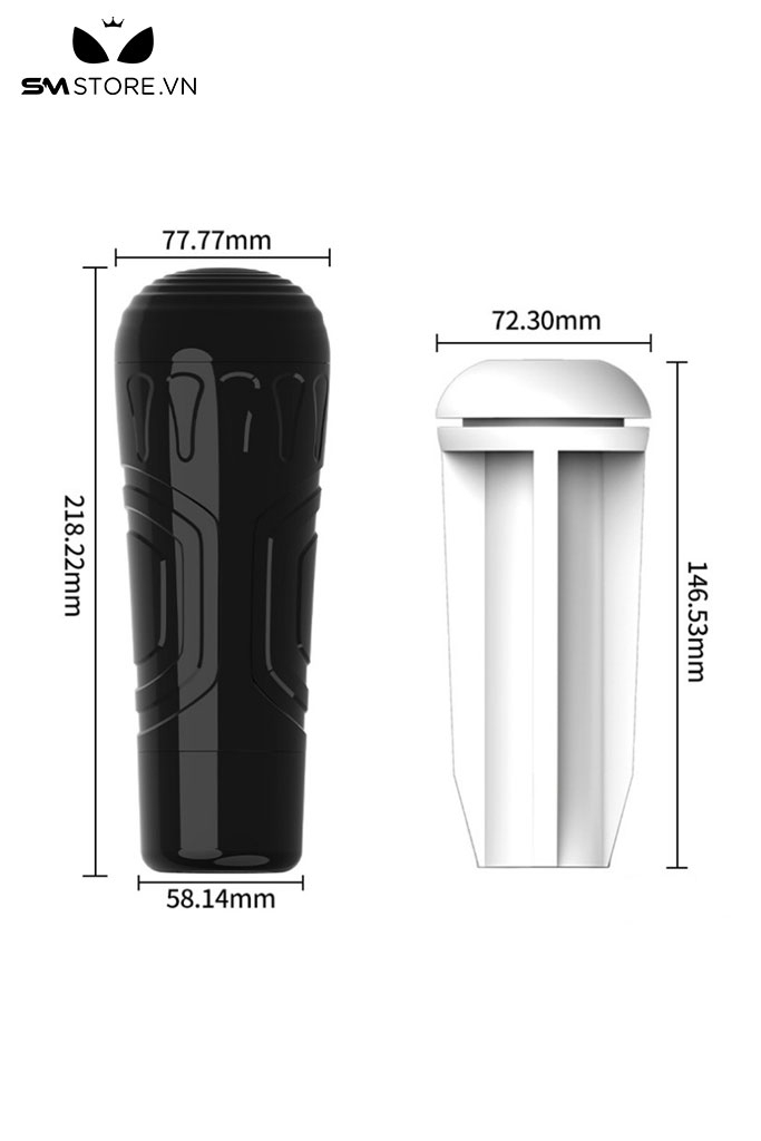 SMT2532 - Cốc thủ dâm tự động dài 22cm có 12 chế độ rung