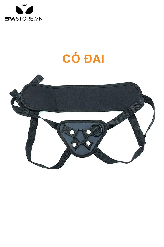 SMT852 - Đai đeo 1 dương vật giả thiết kế dây có thể điều chỉnh