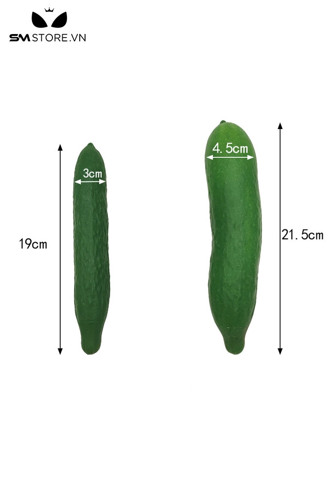 SMT2384 - Anal pump bơm tay ngụy trang hoa quả silicon dài 19.5cm