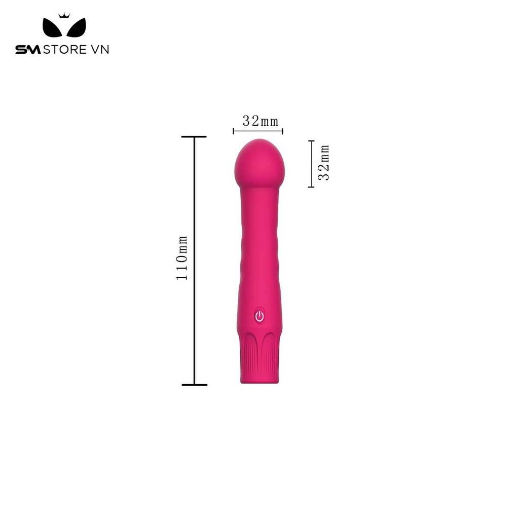 SMT1742 - Máy rung mini ngụy trang cây nấm hồng dài 11cm sạc điện