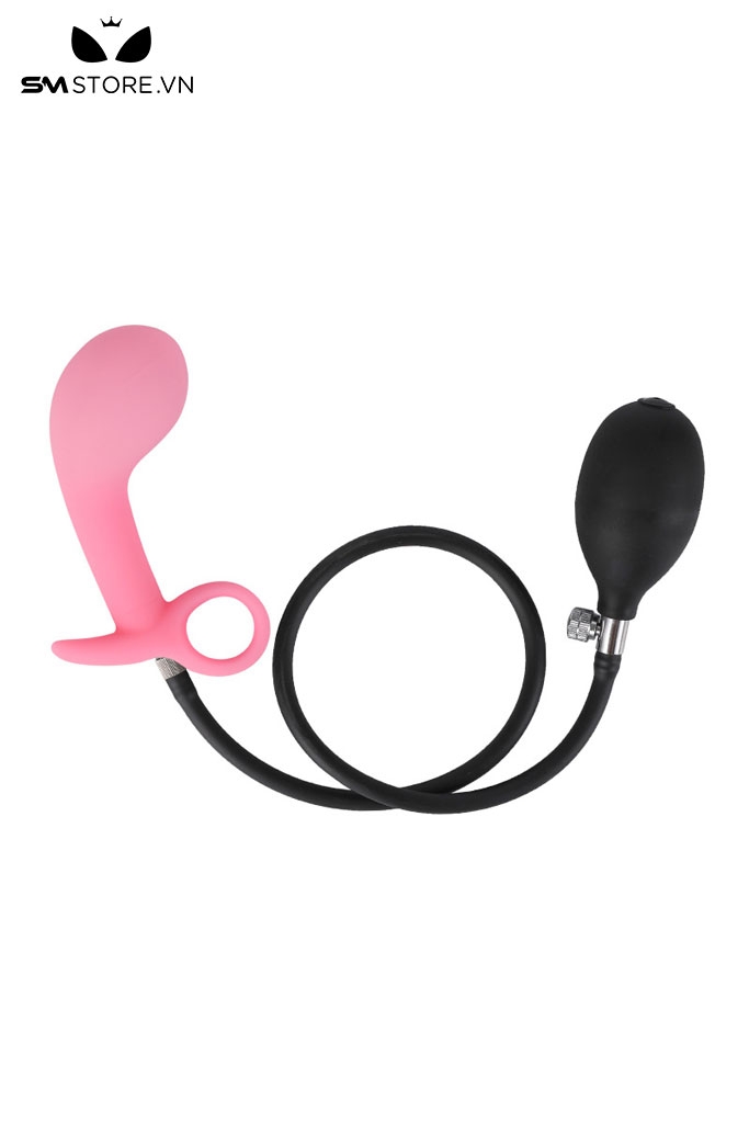 SMT2466 - Anal pump bơm tay với phích cắm hậu môn dạ quang