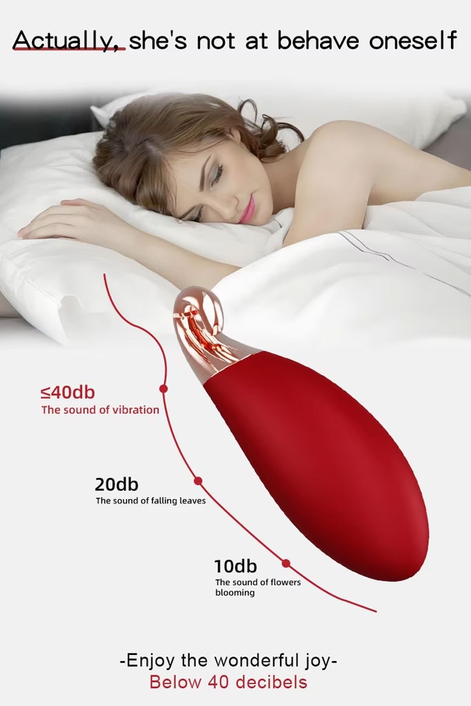 SMT2829 - Trứng rung mini đeo cổ hình con cá heo sạc điện dài 66mm