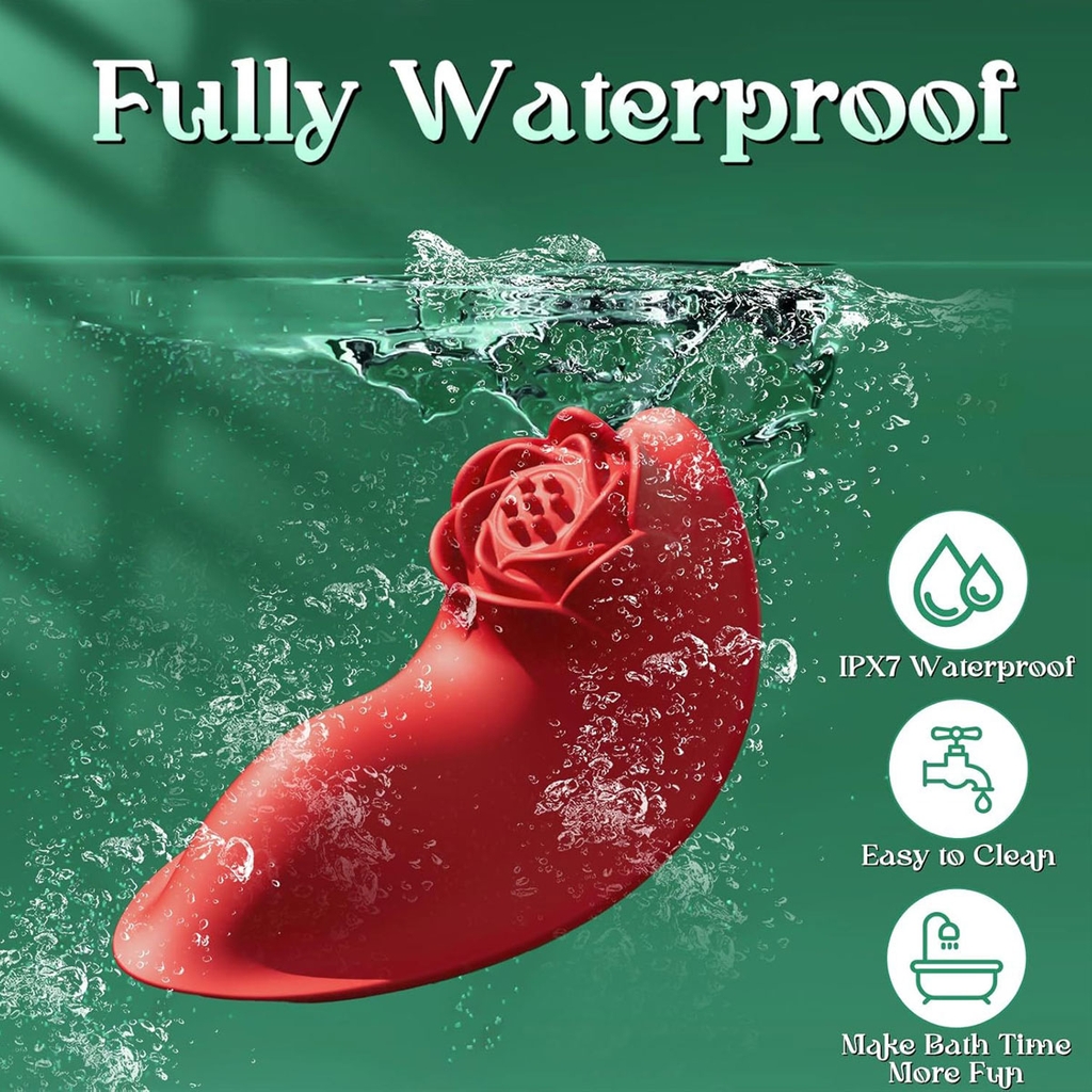 SMT2812 - Máy rung âm vật ngụy trang nụ hoa hồng điều khiển APP