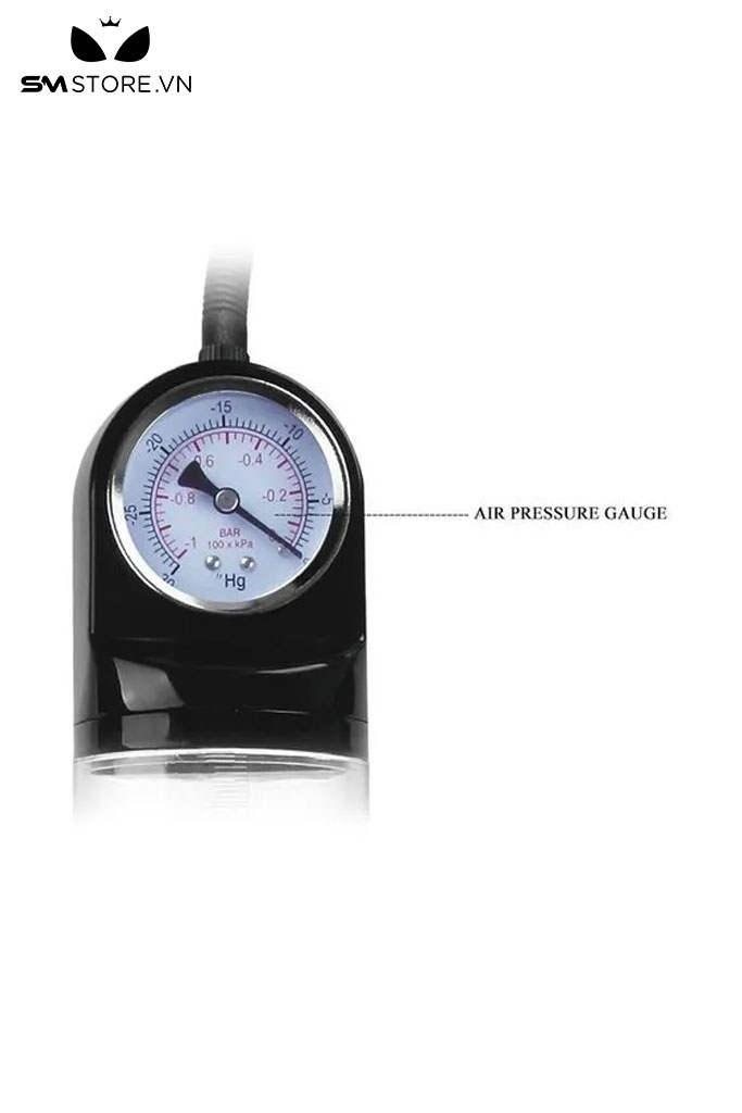 SMT1918 - Máy tập dương vật Pretty love bơm tay có đồng hồ