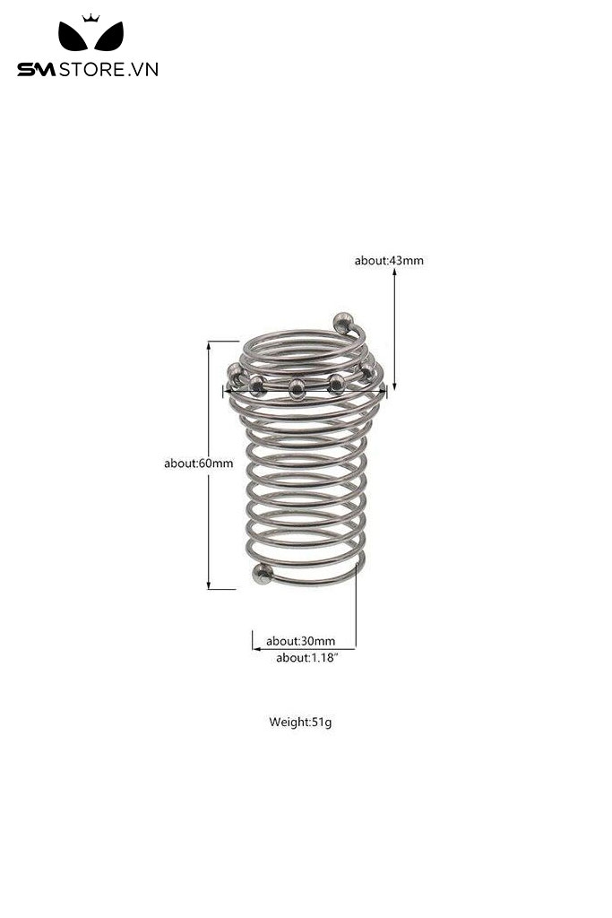 SMT2024 - Vòng bi đeo dương vật đường kính 30mm bằng thép không gỉ