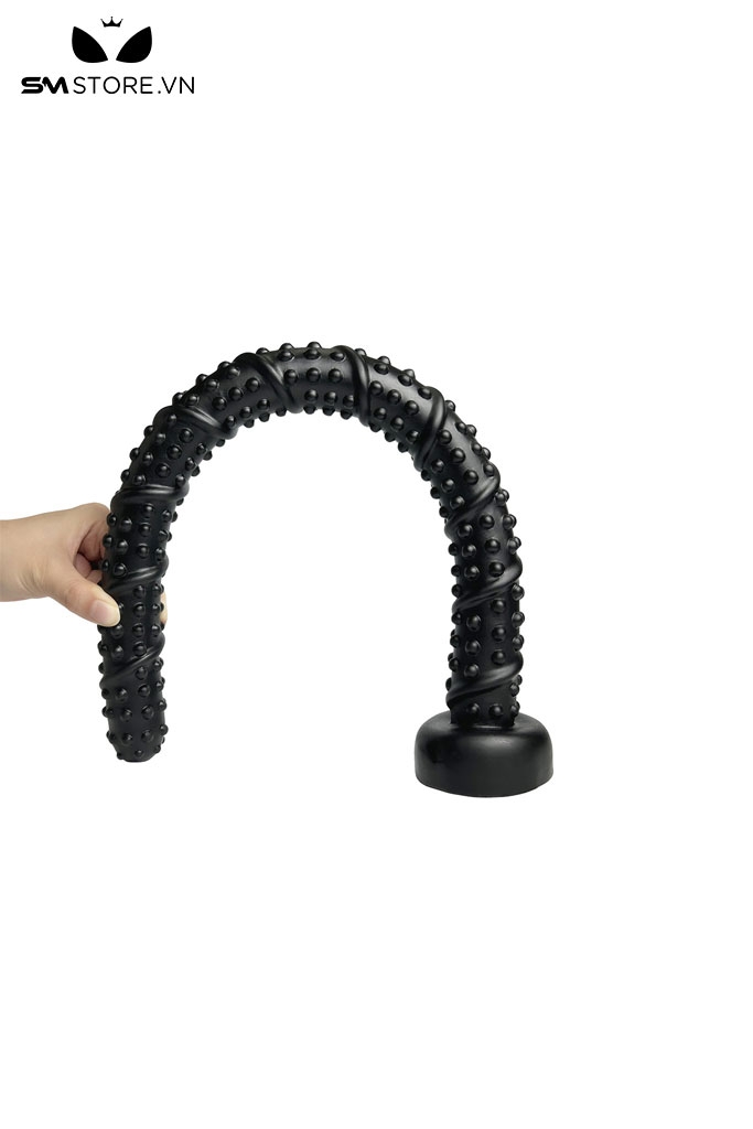 SMT1771 - Anal play silicon mềm dẻo siêu dài 55cm có bi quanh