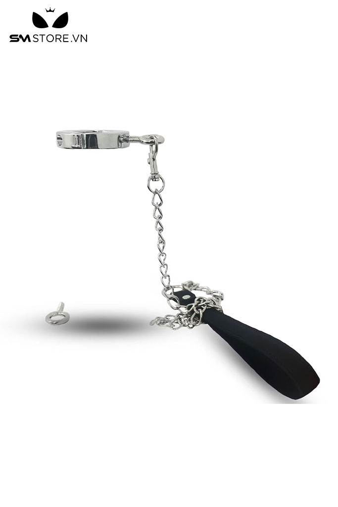 SMT641 - Vòng đeo tinh hoàn inox tháo rời bản dày với 3 size