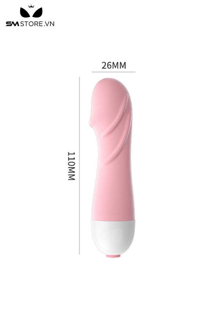 SMT1300 - Máy ngụy trang dương vật giả mini silicon dài 110mm