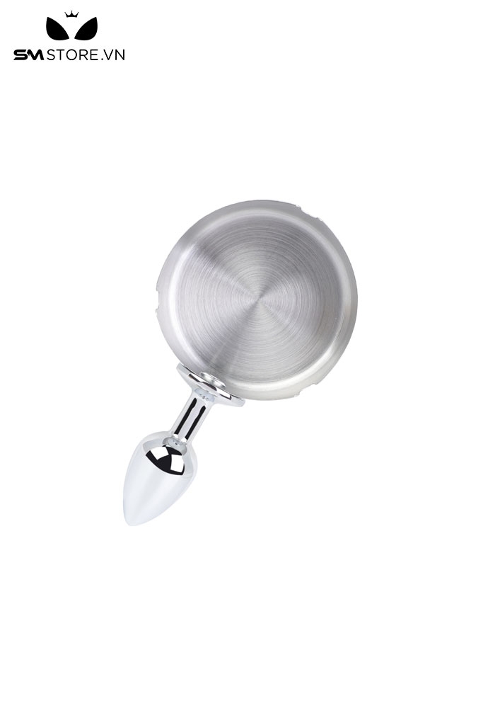 SMT1733 - Đồ chơi hậu môn bằng kim loại thiết kế gạt tàn dài 14.5cm