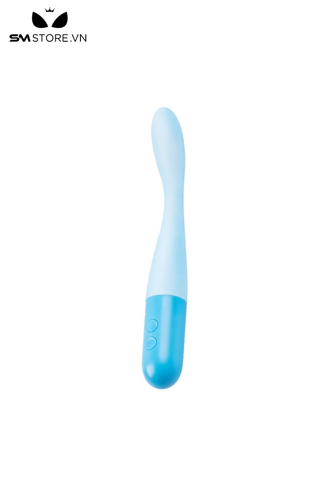 SMT573 - Máy rung massage kích thích điểm G màu xanh dài 128mm