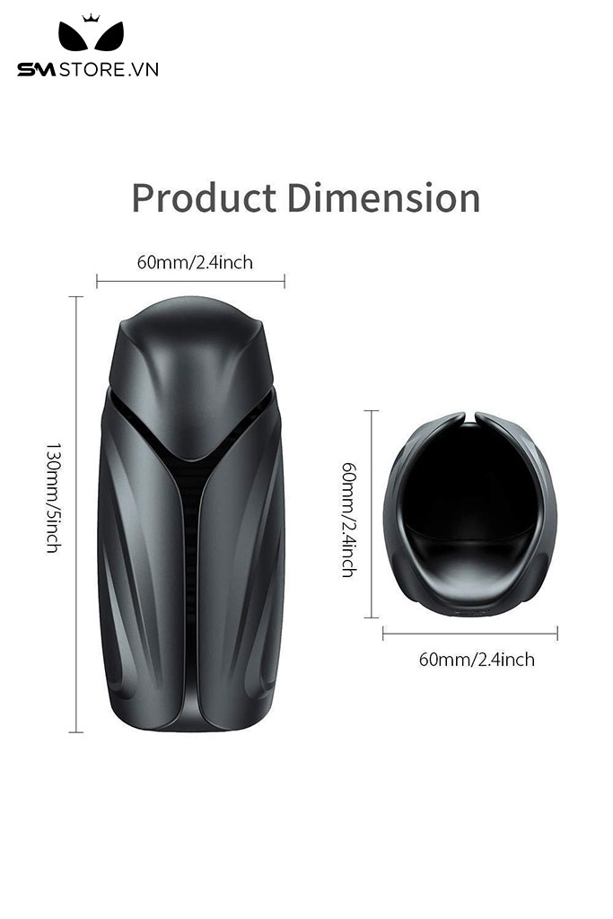 SMT329 - Vòng rung tăng khoái cảm chất liệu silicon cao cấp dài 139mm