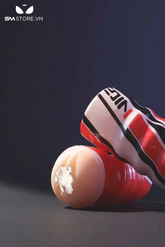 SMT636 - Cốc thủ dâm hình âm đạo giả silicon mềm dẻo dài 17cm