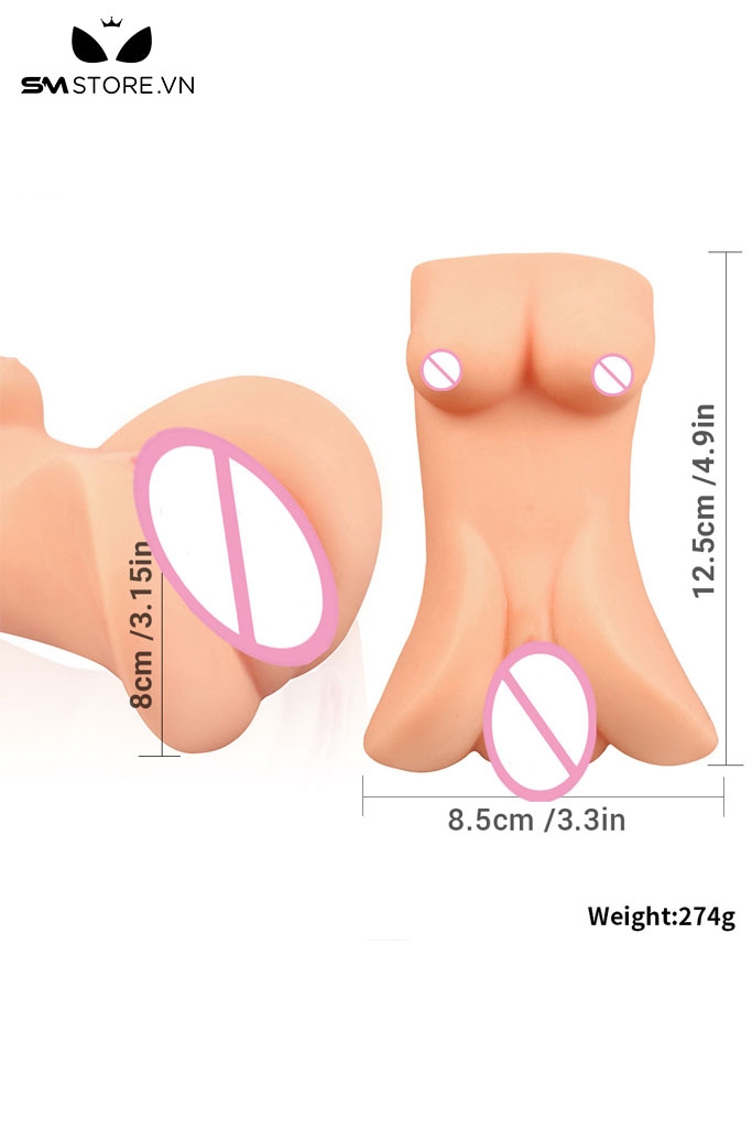 SMT2522 - Búp bê tình dục bán thân silicon hình âm đạo giả