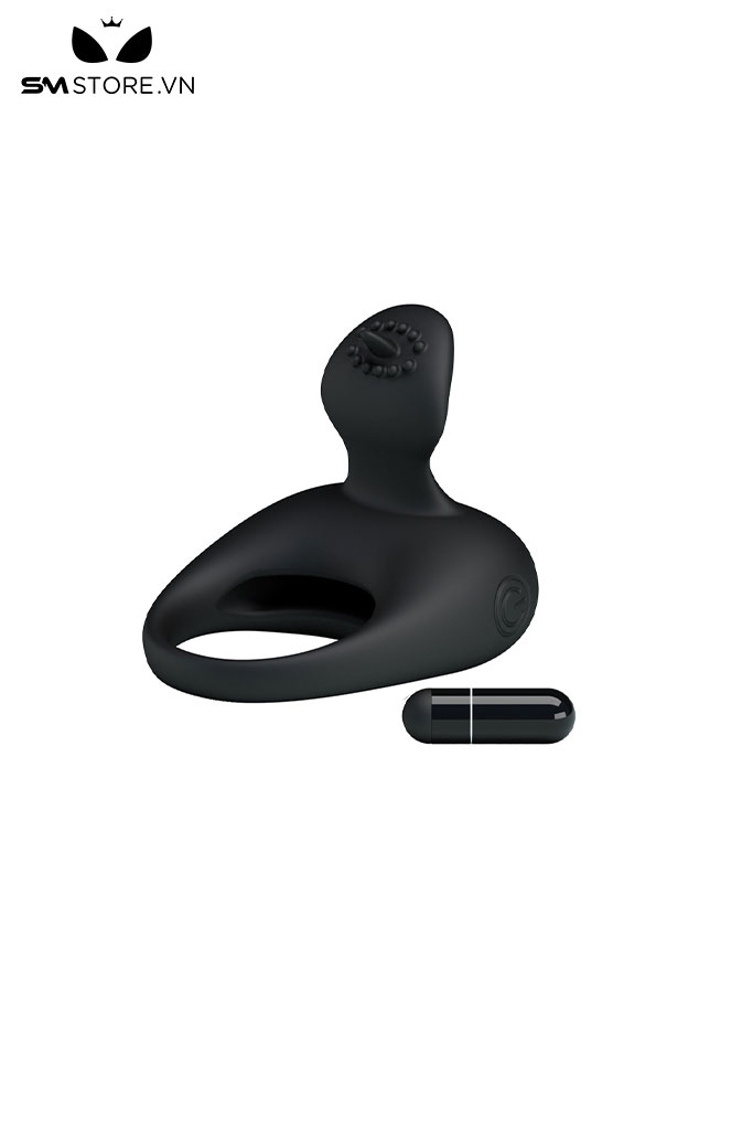 SMT787 - Vòng rung dương vật dùng pin nhiều chế độ đường kính 31mm