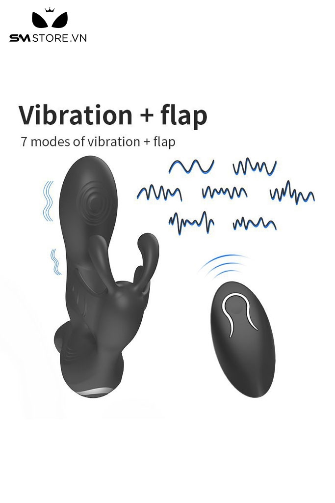 SMT2613 - Máy rung hậu môn điều khiển từ xa hình cánh bướm