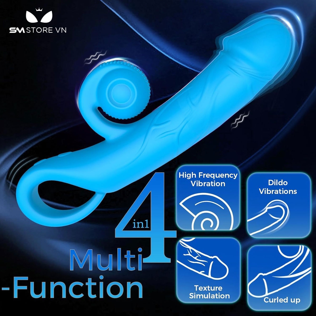 SMT2350 - Máy rung đầu dương vật con ốc sên kích thích âm vật