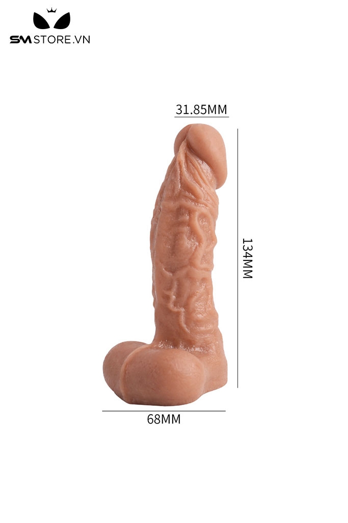 SMT480 - Dương vật giả silicon nhỏ gọn dễ uốn dẻo dài 13.4 cm