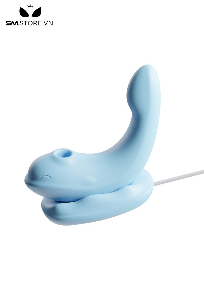 SMT1657 - Máy rung hút âm đạo ngụy trang cá voi chống thấm nước