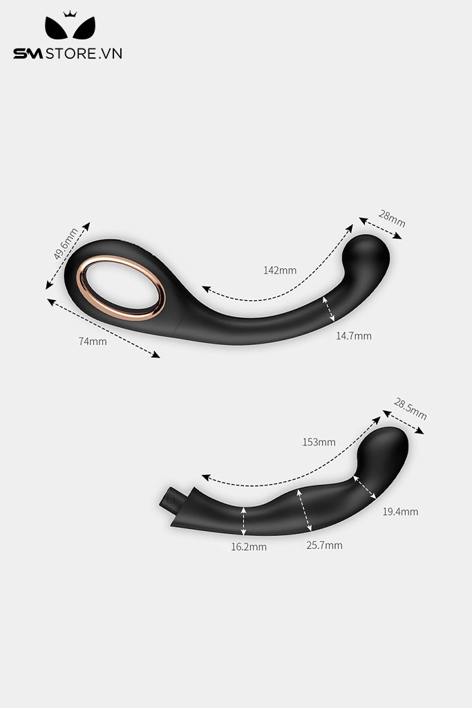 SMT143 - Bộ 3 dụng cụ kích thích điểm G chất liệu silicon