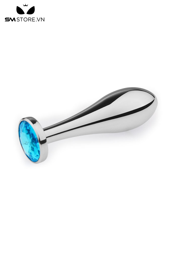 SMT2471 - Phích cắm hậu môn inox cao cấp mix hạt ngọc tròn