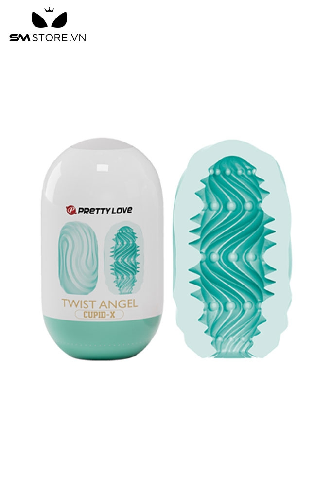 SMT2577 - Cốc thủ dâm mini Pretty Love chất liệu silicon và bi nổi