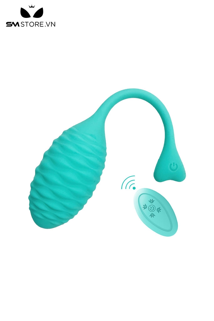 SMT2725 - Trứng rung silicon không dây có 10 tần số điều khiển xa