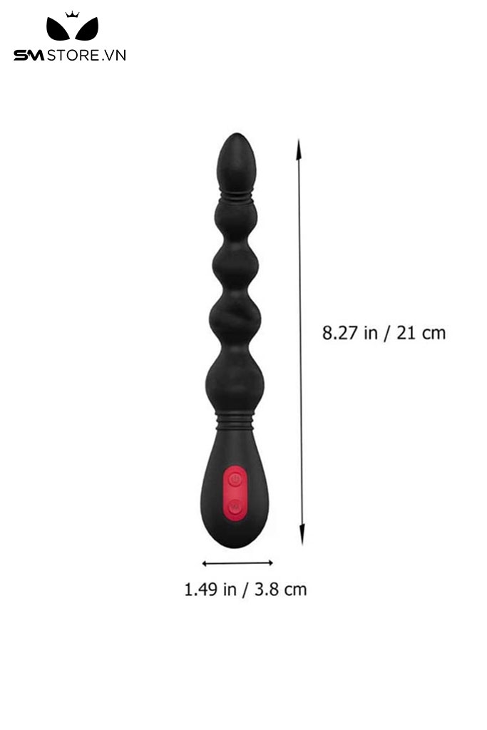 SMT1472 - Que rung hậu môn chất liệu silicon mềm dẻo dài 21cm