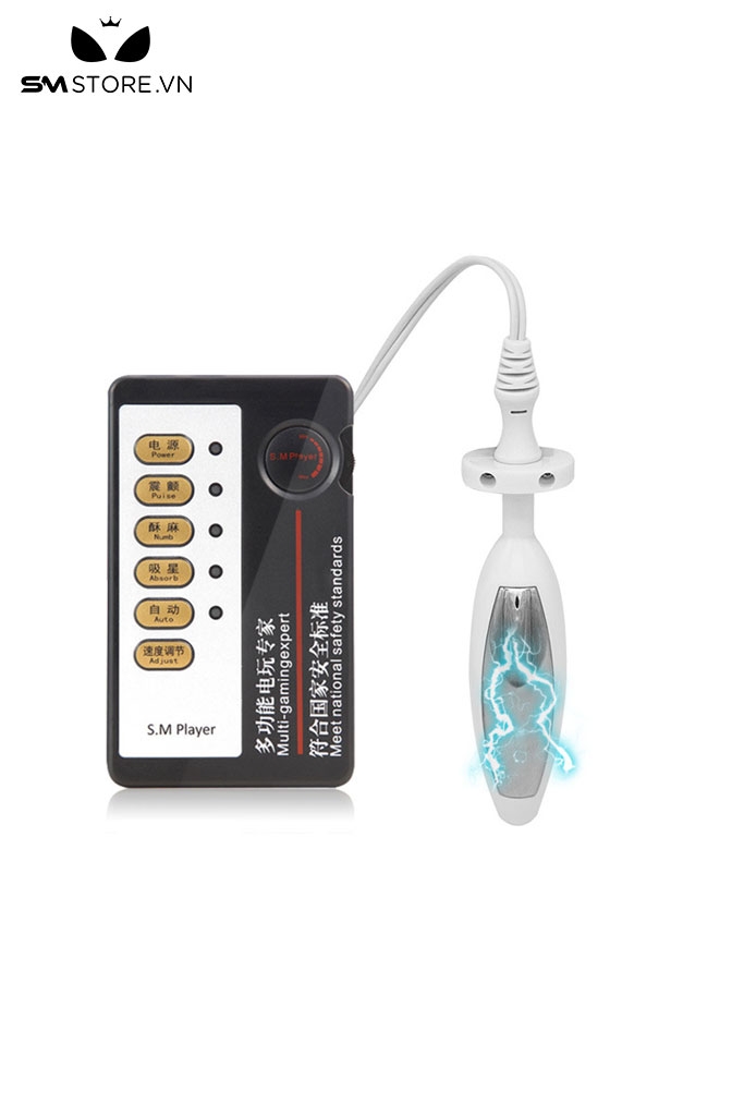 SMT2961 - Đồ chơi kích điện phích cắm hậu môn dài 86mm