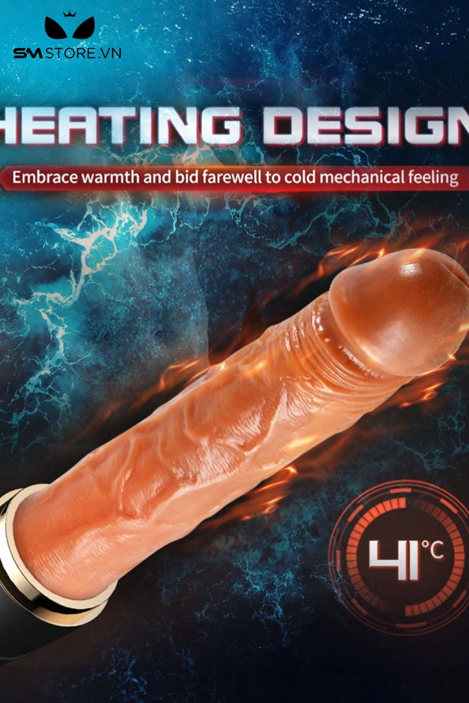SMT1063 - Dương vật giả rung thụt liếm ngụy trang gậy bóng chày