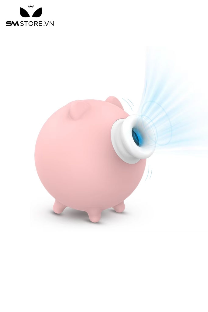 SMT1532 - Máy rung liếm hút ngực và âm vật ngụy trang con lợn mini