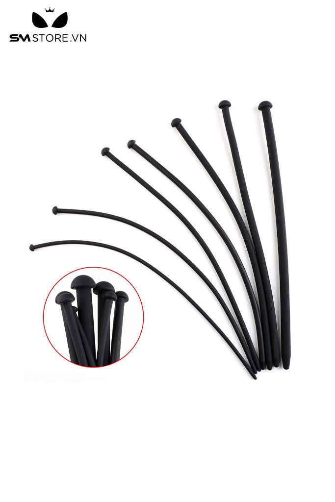SMT423 - Set đồ chơi niệu đạo souding chất liệu silicon dạng thẳng