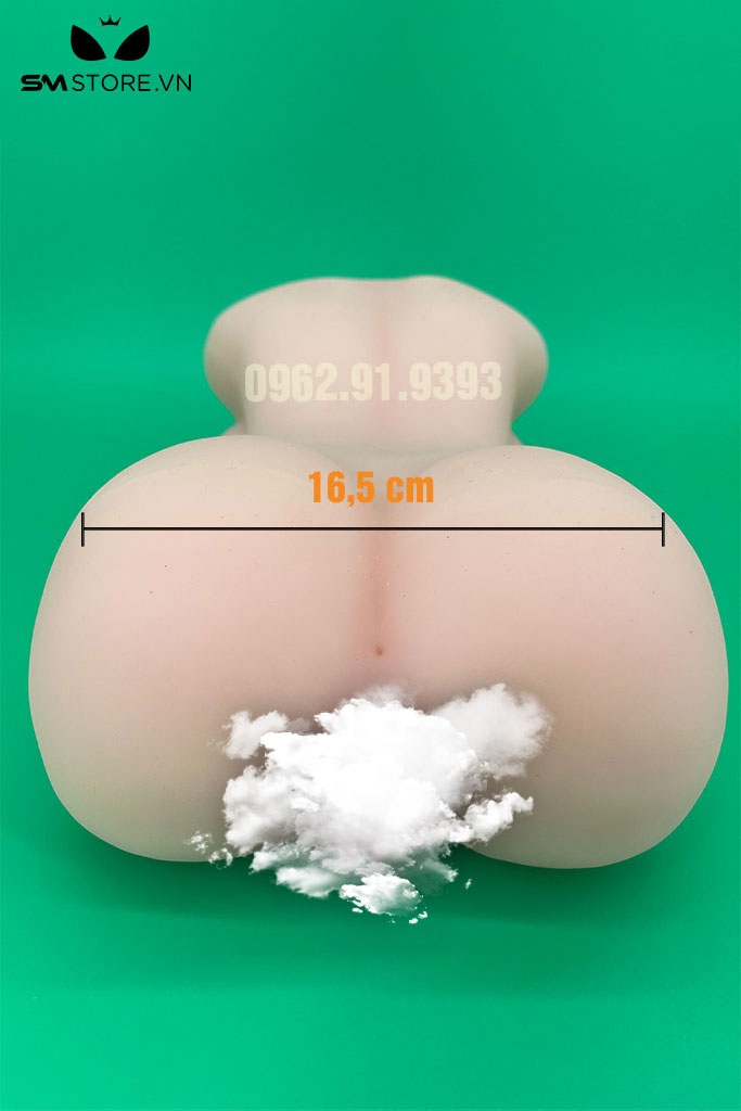 SMT442 - Búp bê tình dục bán thân silicon có âm đạo và 5 kích cỡ