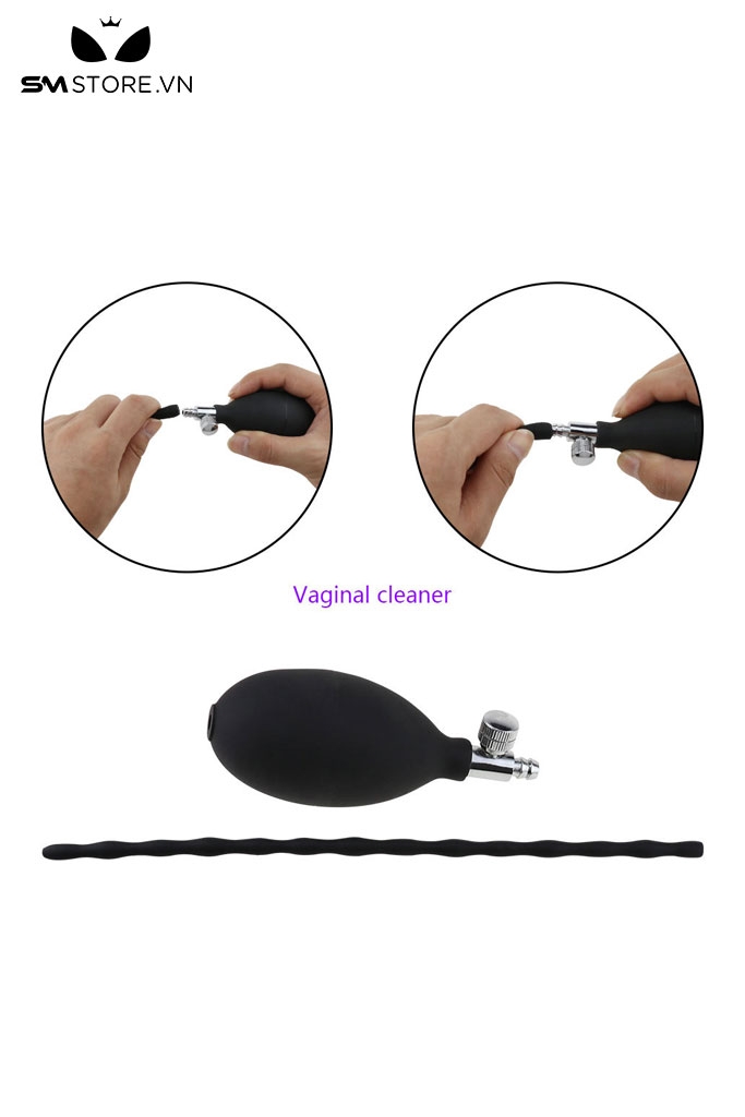 SMT2227 - Sounding silicon mềm dẻo xoắn ốc bơm hơi dài 46cm