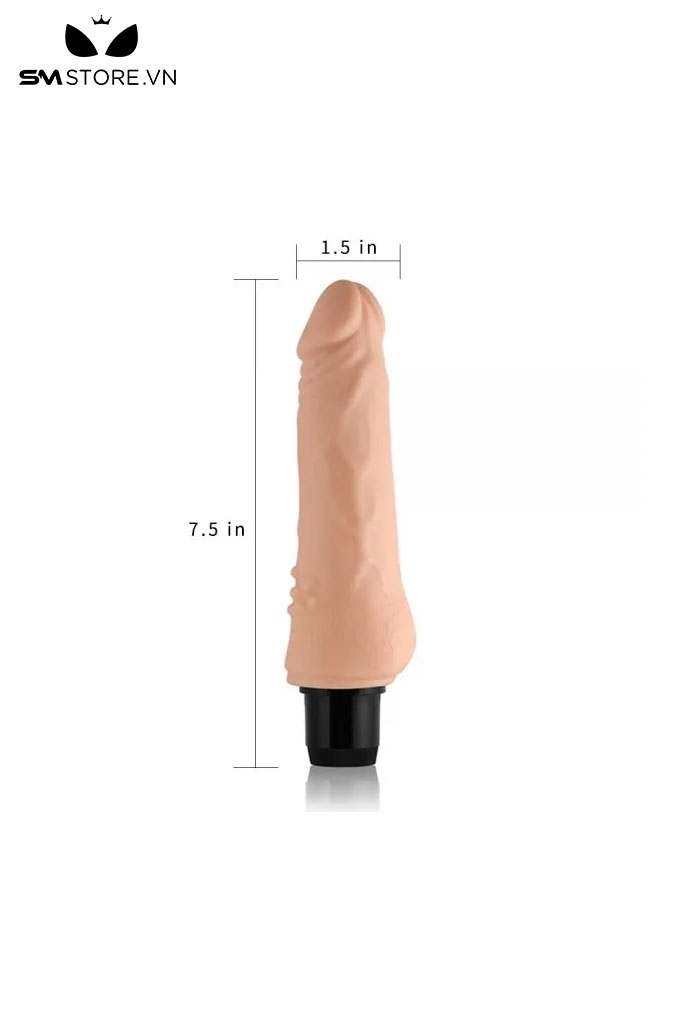 SMT1904 - Dương vật giả silicon Lovetoy dài 21.5cm đế hút chân không