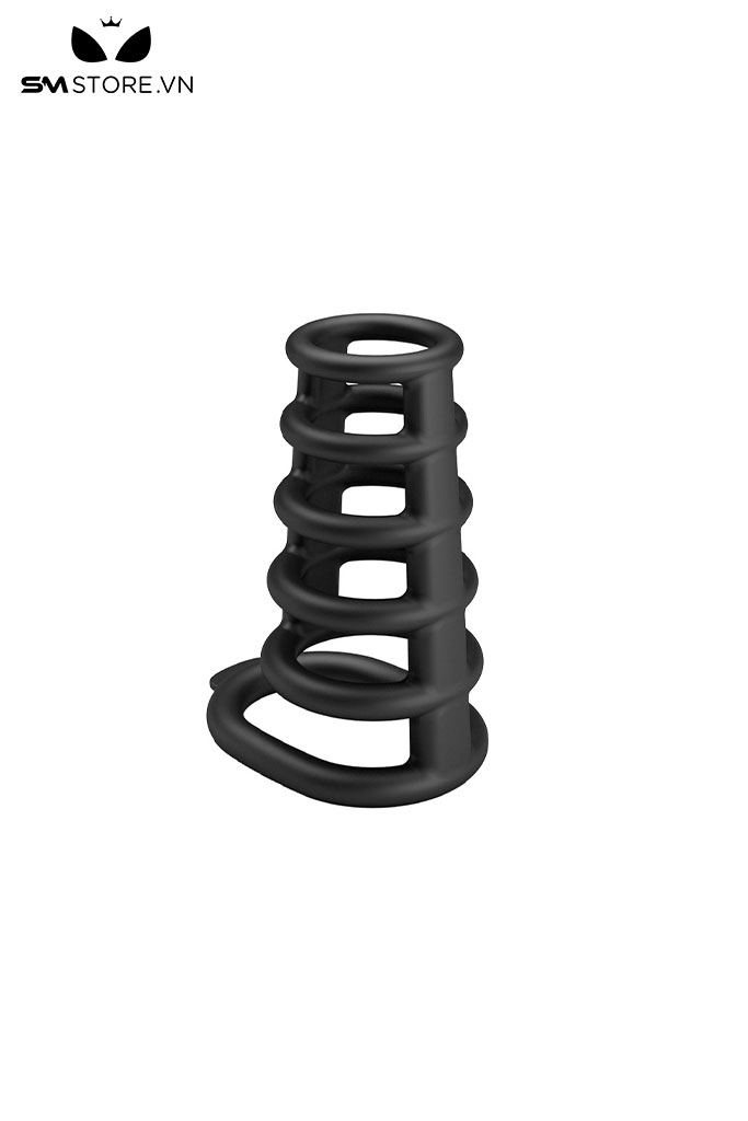 SMT791 - Vòng rung dương vật silicon chống xuất tinh đường kính 54mm