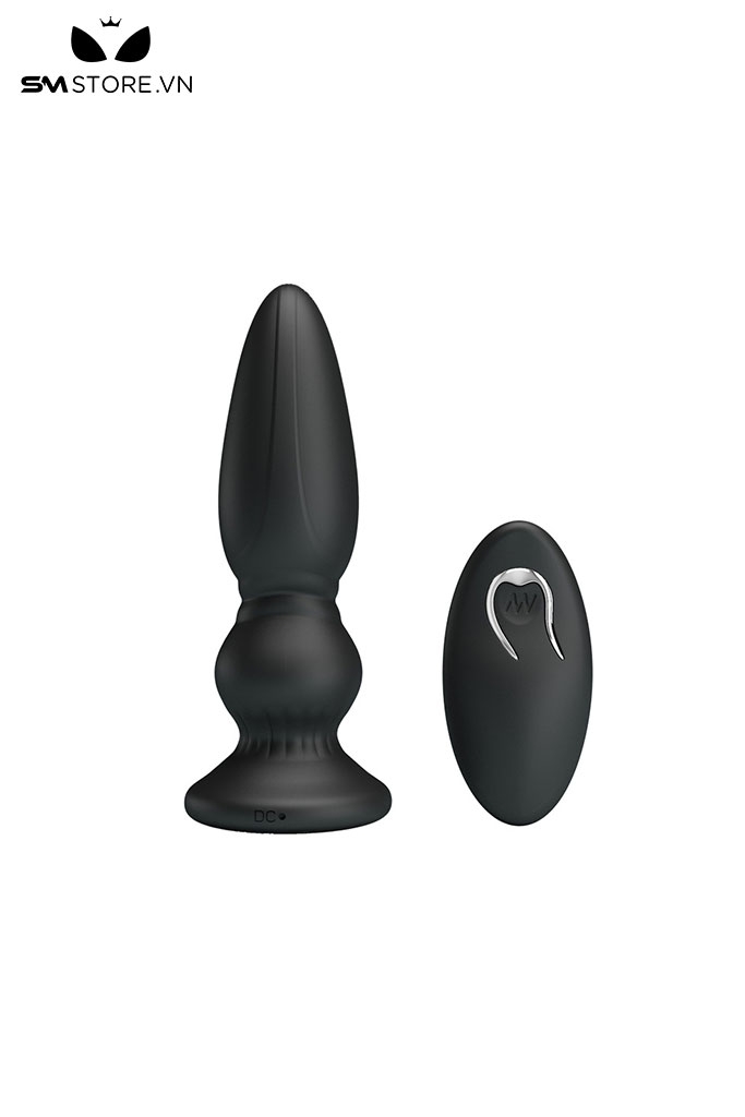 SMT331 - Butt plugs cắm hậu môn điều khiển từ xa silicon dài 125mm