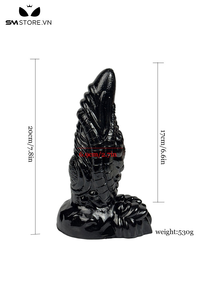 SMT2860 - Anal huge đồ chơi hậu môn silicon mềm đường kính 6.9cm