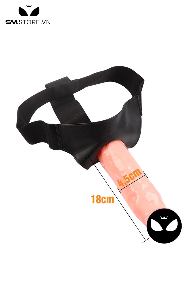 SMT219 - Dương vật giả có dây đeo bằng silicon dài 15cm và 18cm