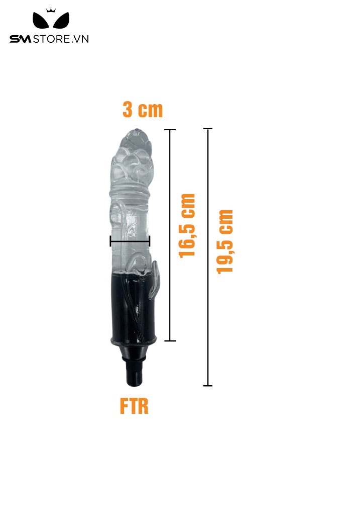 SMT264 - Máy làm tình cầm tay đường kính 12-13cm làm bằng nhựa