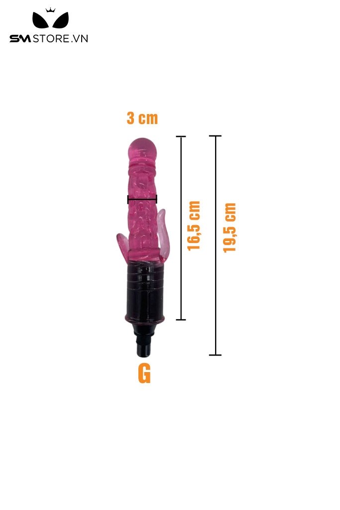 SMT264 - Máy làm tình cầm tay đường kính 12-13cm làm bằng nhựa