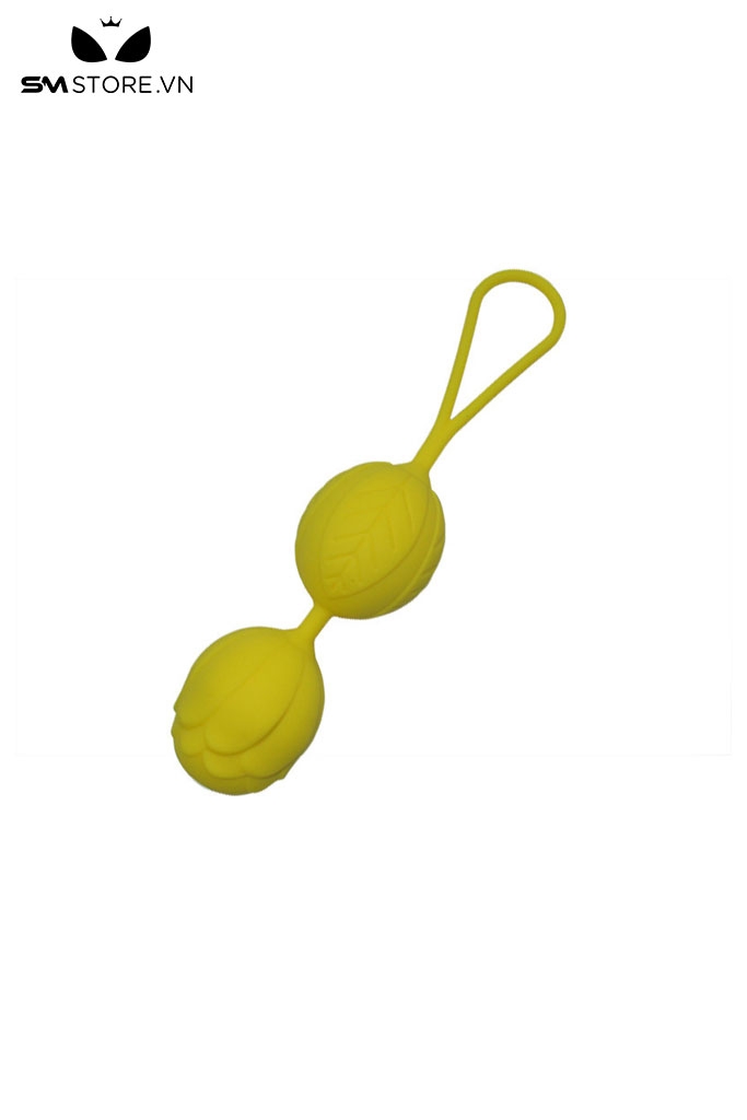 SMT2053 - Bóng tập kegel hình chiếc lá chất liệu silicon mềm