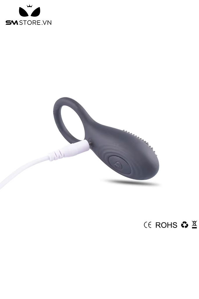 SMT787 - Vòng rung đeo dương vật kéo dài thời gian dài 9.8cm