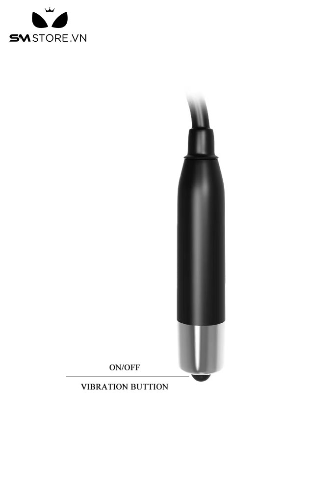 SMT2148 - Que rung hậu môn chất liệu silicon mềm dài 21cm