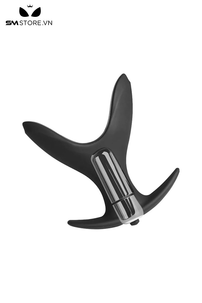 SMT1256 - Butt plug cắm hậu môn có 10 tần số rung dài 8.5cm