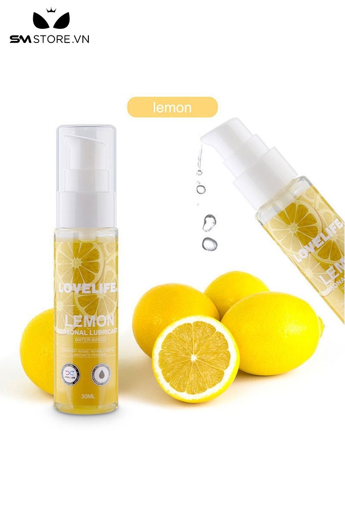 SMT2160 - Gel bôi trơn toàn thân hương hoa quả tự nhiên chai 30ml