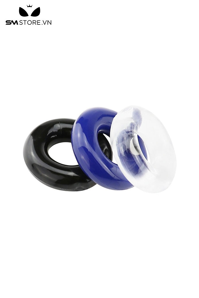SMT107 - Combo 3 vòng đeo dương vật silicon đường kính 1.7cm