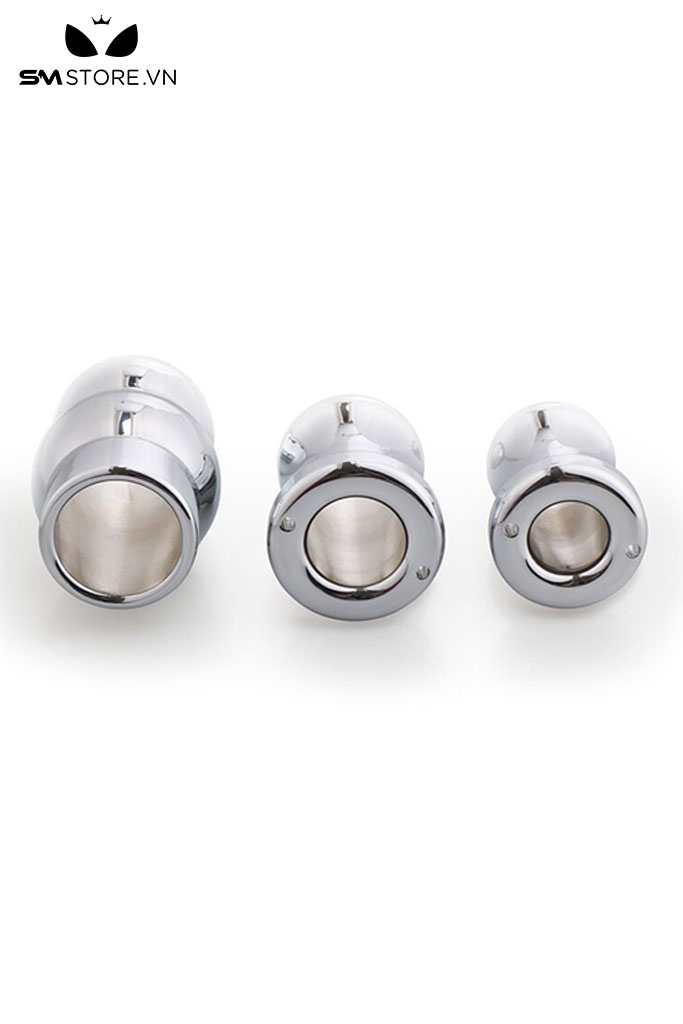 SMT2473 - Dụng cụ thụt rửa hậu môn âm đạo bằng inox nút hậu môn rỗng